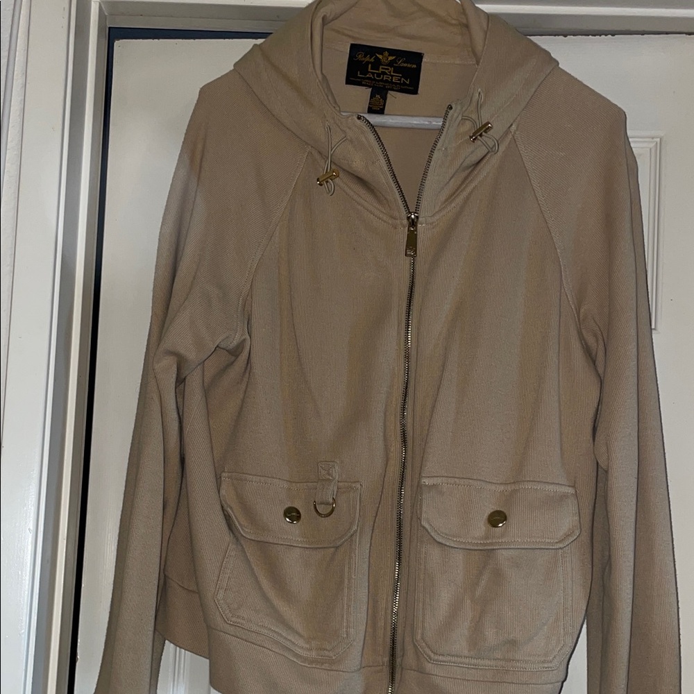 Ralph Lauren Tan Hooded Jacket